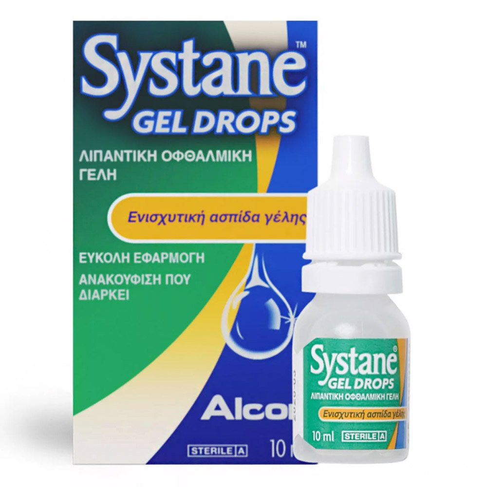 Systaine Gel Drops Σταγόνες για Ερεθισμό των Ματιών, 10ml
