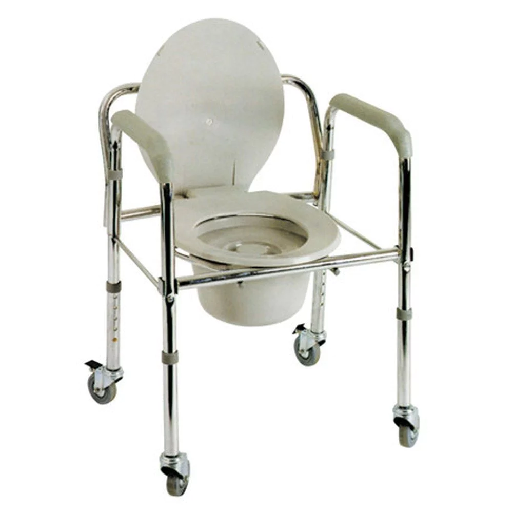 Alfacare AC-522WB Κάθισμα Τουαλέτας Τροχήλατο Economy, 1τμχ 