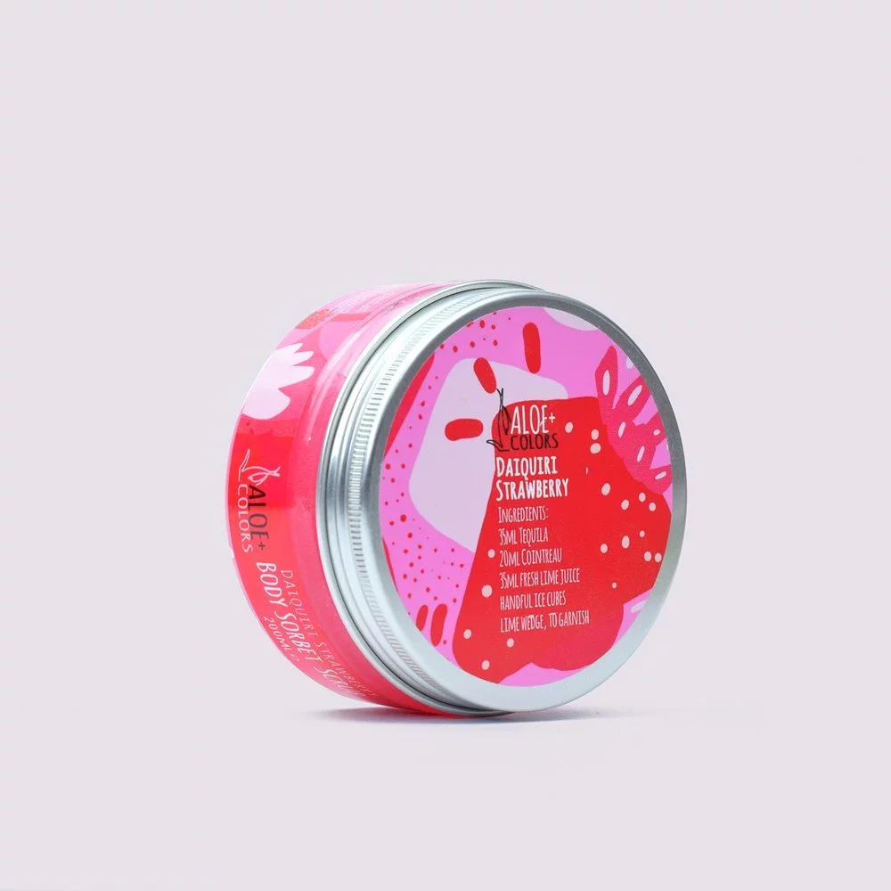 Aloe Colors Daiquiri Strawberry Sorbet Body Scrub Απολεπιστικό Σώματος για Ευαίσθητα Δέρματα, 200ml Aloe Colors Daiquiri Strawberry Sorbet Body Scrub Απολεπιστικό Σώματος για Ευαίσθητα Δέρματα, 200ml