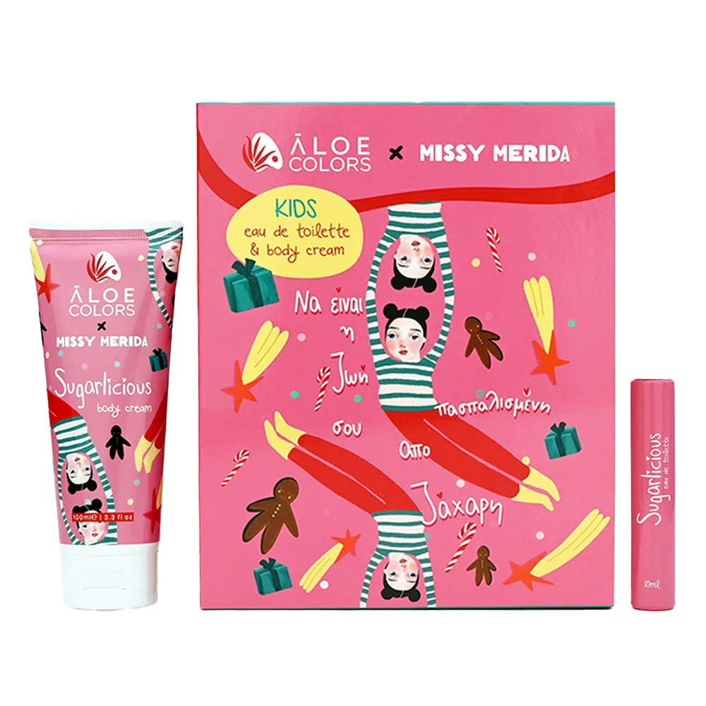 Aloe Colors Sugarlicious Kids Gift Set, 1σετ Aloe Colors Sugarlicious Kids Gift Set, 1σετ