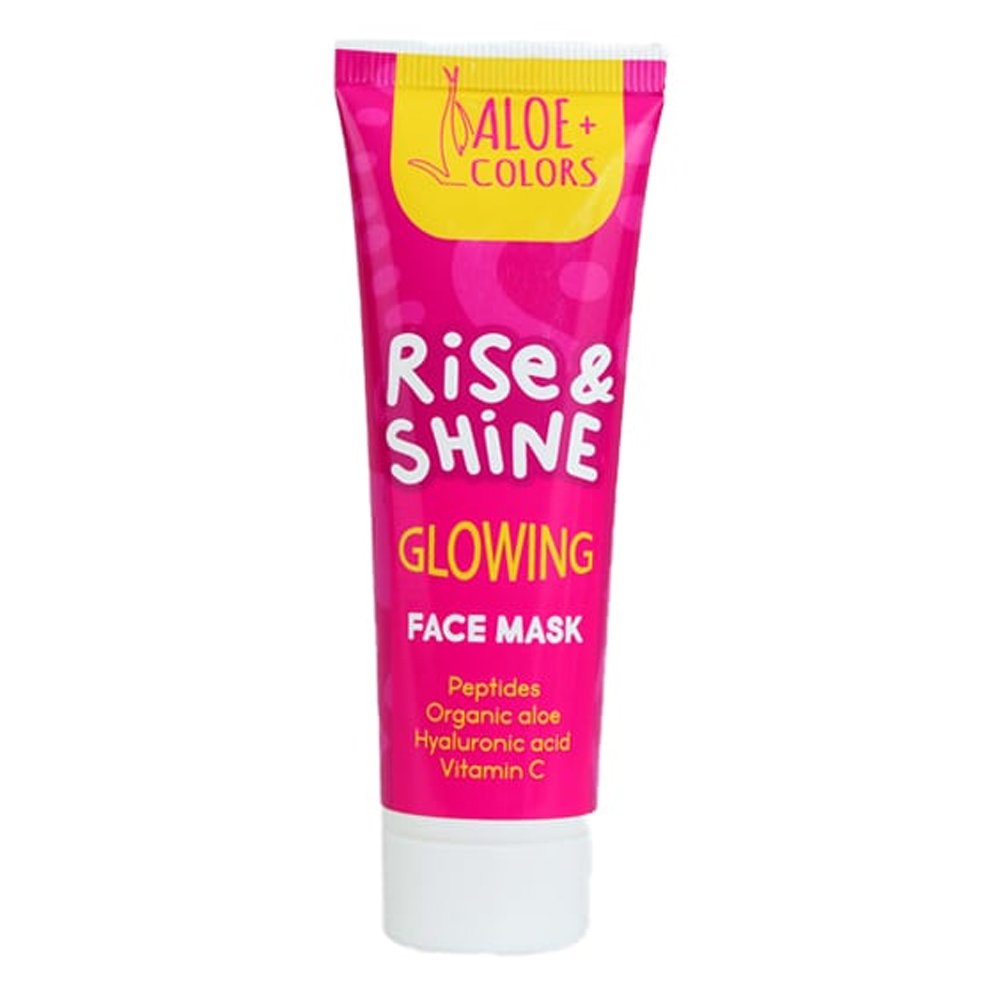 Aloe Colors Rise & Shine Glowing Face Mask Μάσκα Προσώπου για Λάμψη, 60ml