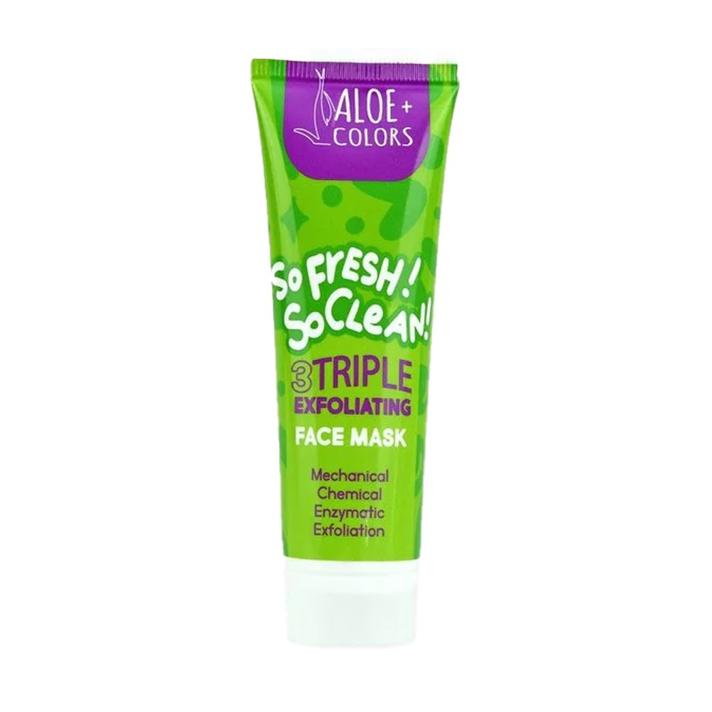Aloe Colors So Fresh So Clean 3 Triple Exfoliating Face Mask Απολεπιστική Μάσκα Αργίλου, 60ml