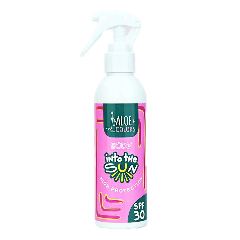 Aloe Colors Into the Sun High Protection Body Sunscreen Αντηλιακή Κρέμα Σώματος σε Σπρέι SPF30 , 180ml