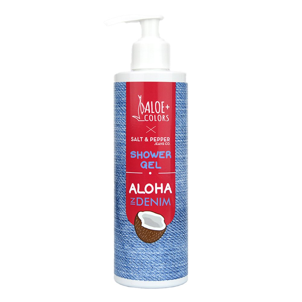 Aloe Colors Aloha in Denim Shower Gel Ενυδατικό Αφρόλουτρο, 250ml