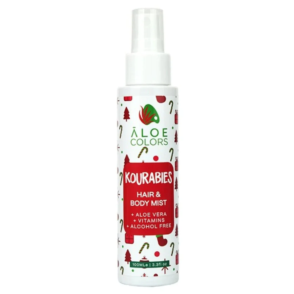 Aloe Colors Kourabies Hair & Body Mist Ενυδατικό Σπρέι Μαλλιών & Σώματος, 100ml Aloe Colors Kourabies Hair & Body Mist Ενυδατικό Σπρέι Μαλλιών & Σώματος, 100ml