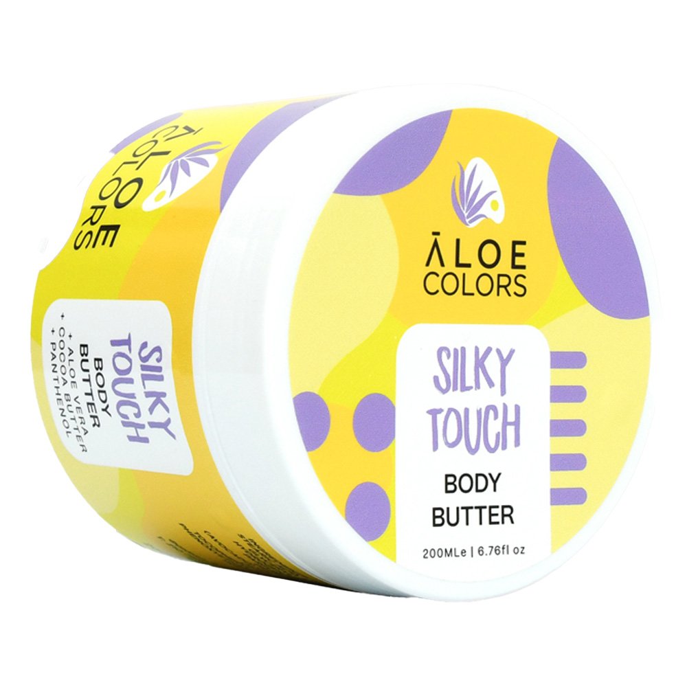 Aloe Colors Silky Touch Βούτυρο Σώματος Body Butter, 200ml
