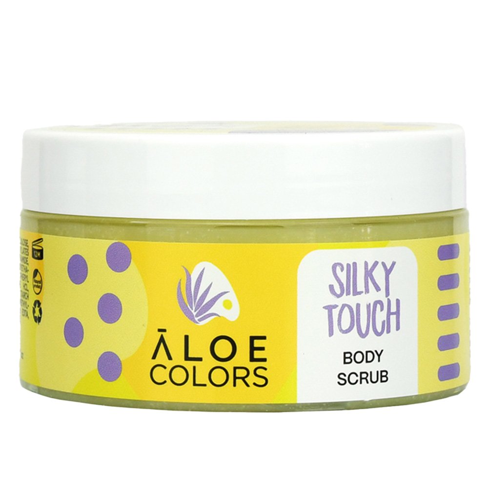 Aloe Colors Scrub Σώματος Silky Touch, 200ml