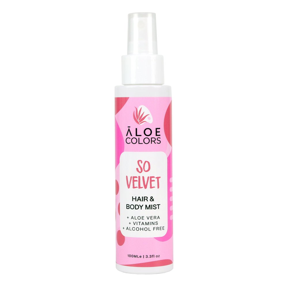 Aloe Colors So Velvet Hair & Body Mist Ενυδατικό Σπρέι Σώματος & Μαλλιών, 100ml