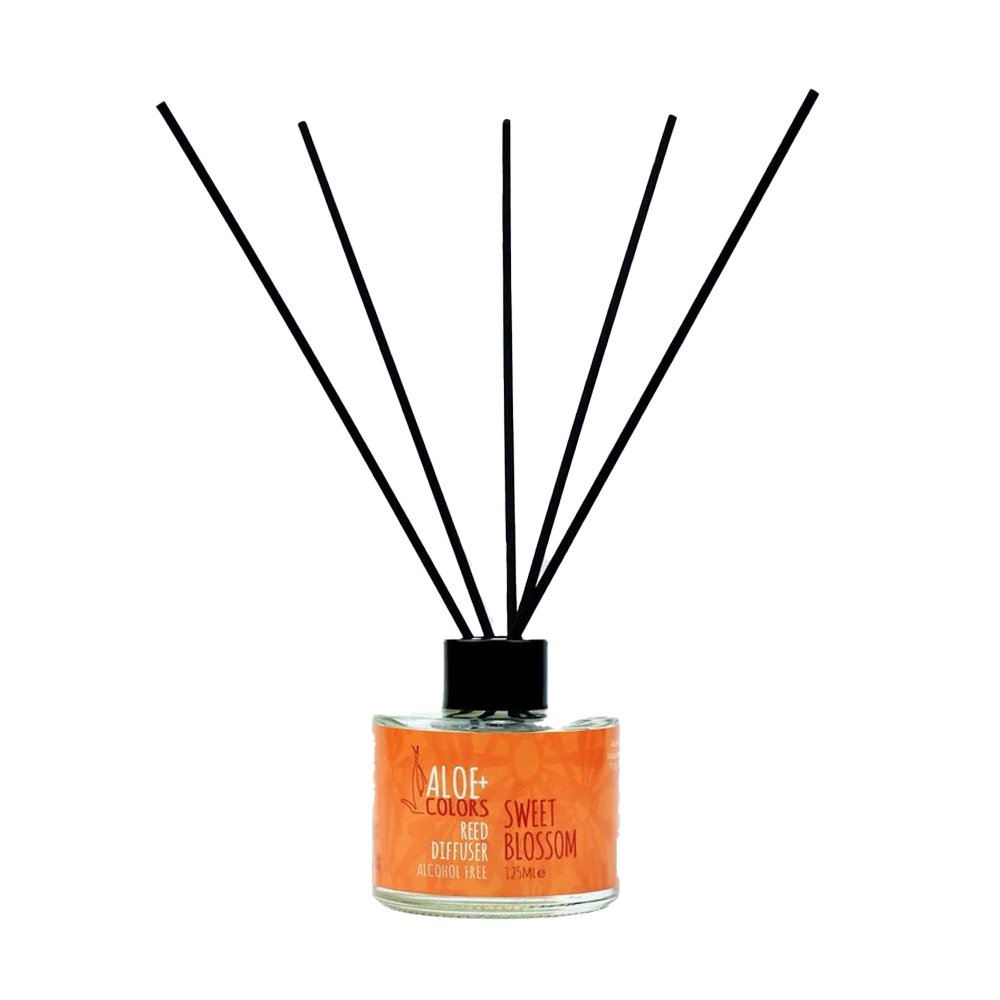 Aloe Colors Sweet Blossom Reed Diffuser Set Αρωματικό Χώρου με Sticks, 125ml