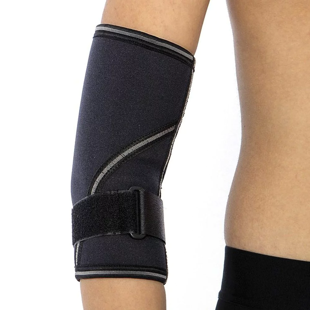 Anatomic Help K0060 Επιαγκωνίδα με Δέστρα Μαύρη, 1τμχ