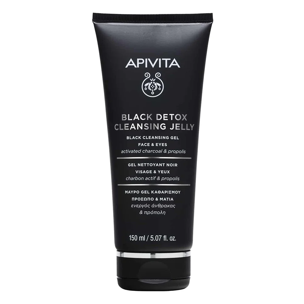 Apivita Cleansing Μαύρο Gel Καθαρισμού Πρόσωπο & Μάτια, 150ml Apivita Cleansing Μαύρο Gel Καθαρισμού Πρόσωπο & Μάτια, 150ml