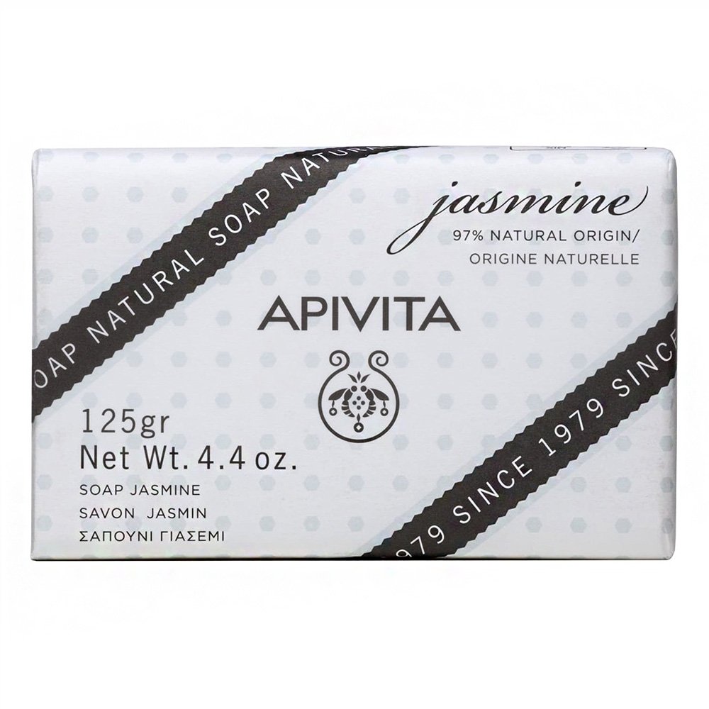 Apivita Natural Soap Σαπούνι με Γιασεμί για Xαλάρωση, 125gr