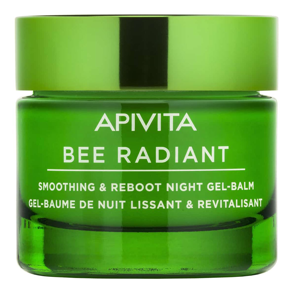 Apivita Bee Radiant Gel-Balm Νύχτας για Λείανση & Αναζωογόνηση, 50ml