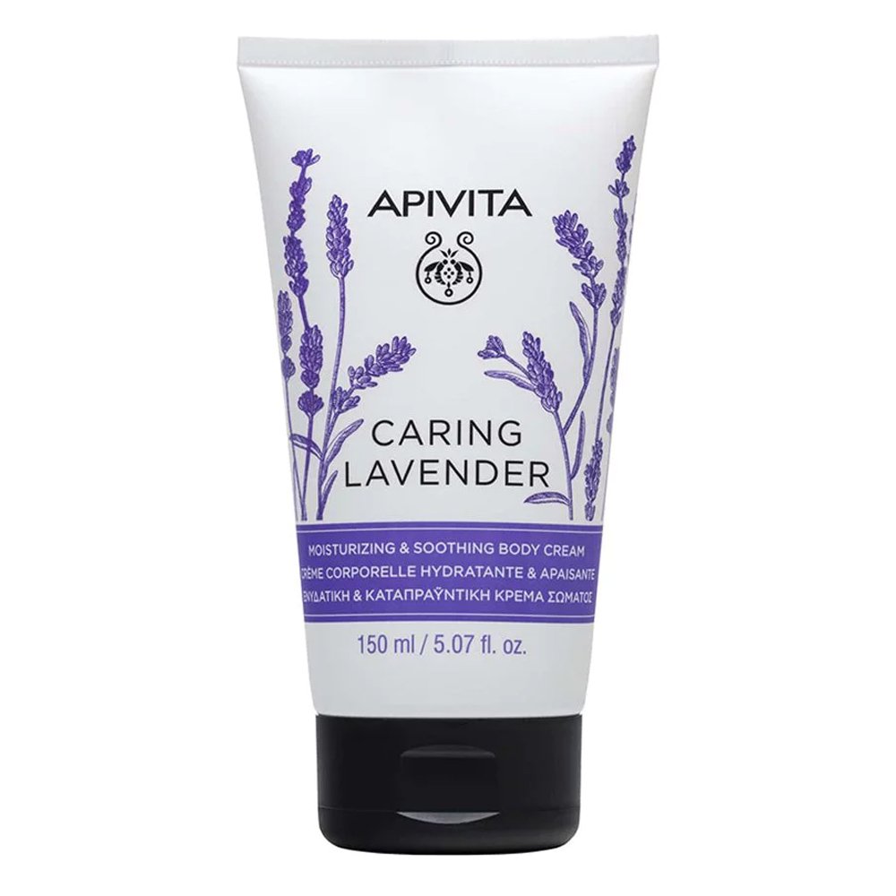 Apivita Caring Lavender Καταπραυντική & Ενυδατική Κρέμα Σώματος, 150ml