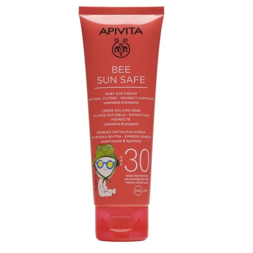 Apivita Bee Sun Safe Baby Sun Cream SPF30 Βρεφική Αντηλιακή Κρέμα με Φυσικά Φίλτρα - Έμμεσγ Έκθεση SPF30, 100ml Apivita Bee Sun Safe Baby Sun Cream SPF30 Βρεφική Αντηλιακή Κρέμα με Φυσικά Φίλτρα - Έμμεσγ Έκθεση SPF30, 100ml