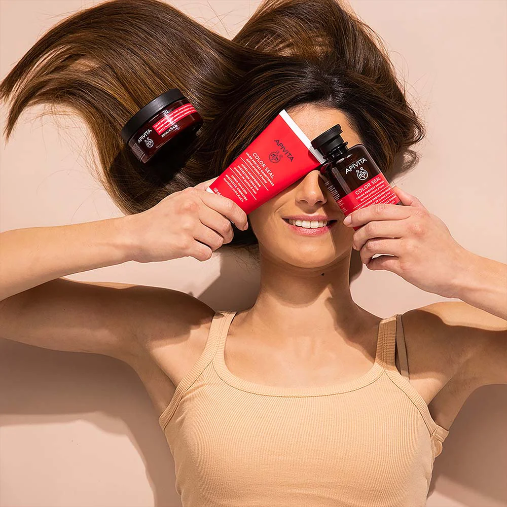 Apivita Color Seal Color Protect Shampoo Σαμπουάν Προστασίας Χρώματος Πρωτεΐνες Κινόα & Μέλι, 250ml Apivita Color Seal Color Protect Shampoo Σαμπουάν Προστασίας Χρώματος Πρωτεΐνες Κινόα & Μέλι, 250ml