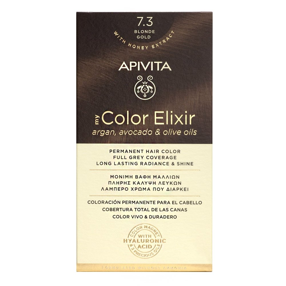 Apivita My Color Elixir 7.3 Ξανθό Χρυσό, 125ml