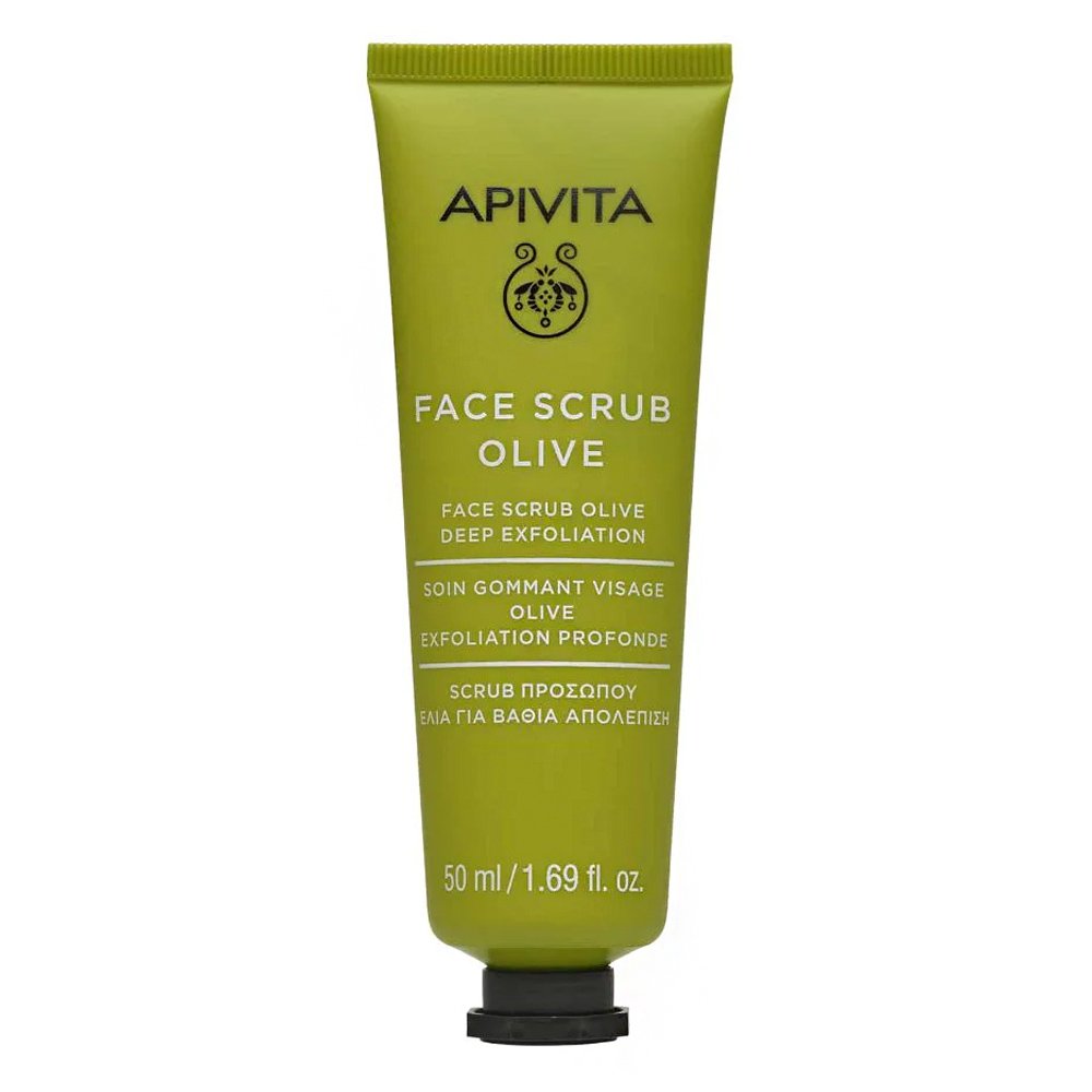 Apivita Face Scrub With Olive Scrub Βαθιάς Απολέπισης με Eλιά, 50ml