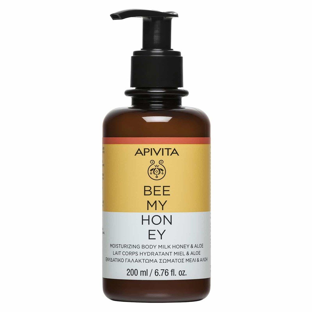 Apivita Bee My Honey Moisturizing Body Milk Honey & Aloe Ενυδατικό Γαλάκτωμα Σώματος με Μέλι και Αλόη, 200ml