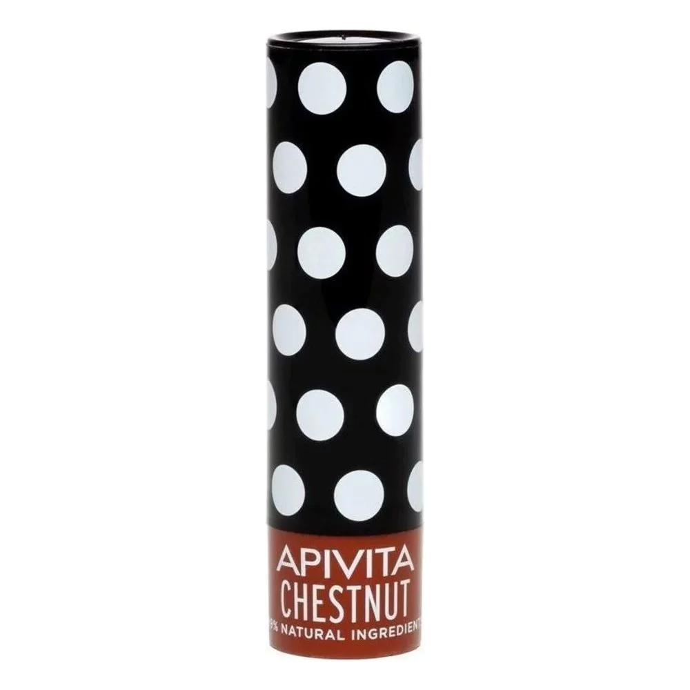 Apivita Lip Care Chestnut Ενυδατικό Χειλιών Κάστανο, 4.4g Apivita Lip Care Chestnut Ενυδατικό Χειλιών Κάστανο, 4.4g