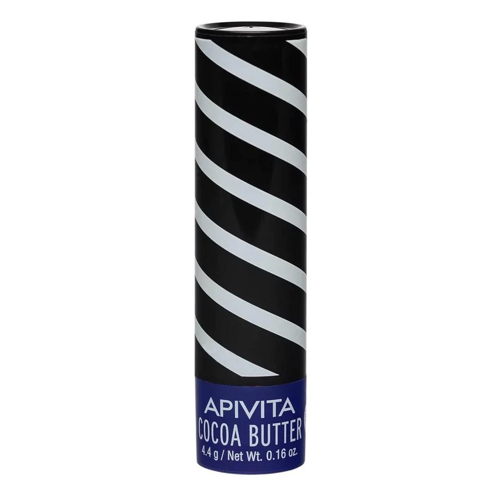 Apivita Lip Care Cocoa Butter  Ενυδατικό Χειλιών Βούτυρο Κακάο, 4.4gr