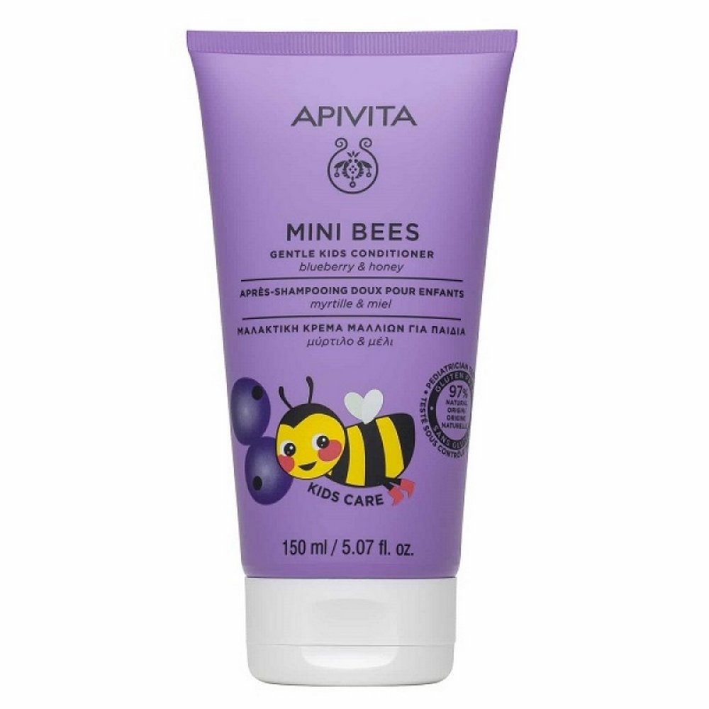 Apivita Mini Bees Gentle Kids Conditioner Υποαλλεργική Κρέμα Μαλλιών για Παιδιά, 150ml