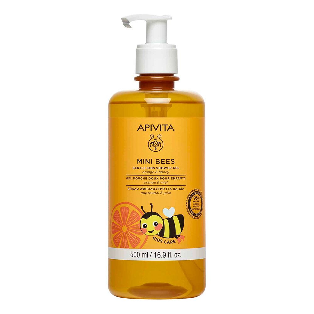 Apivita Απαλό Αφρόλουτρο Για Παιδιά Πορτοκάλι & Μέλι, 500ml