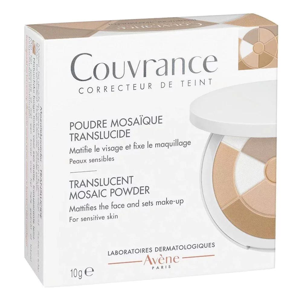 Avene Couvrance Πολύχρωμη Πούδρα Translucide, 10g Avene Couvrance Πολύχρωμη Πούδρα Translucide, 10g