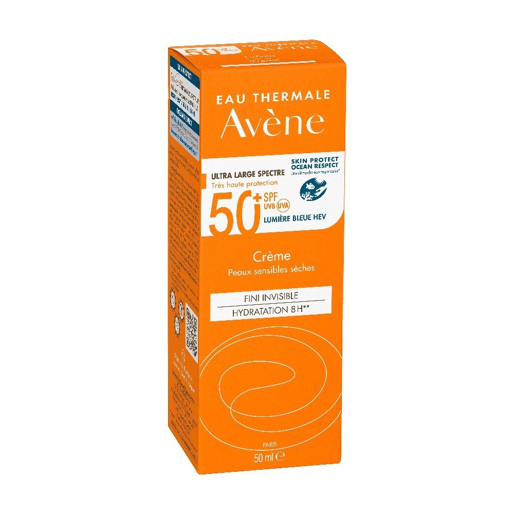 Avene Soins Solaire TRSB, Αντηλιακή Κρέμα Προσώπου Για το Ξηρό και Πολύ Ξηρό Δέρμα SPF50+, 50ml