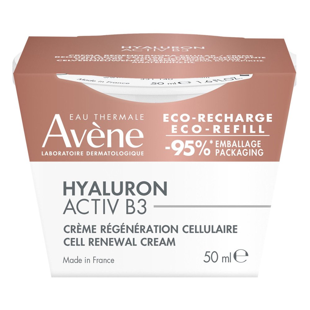Avène Hyaluron Activ B3 Refill Κρέμα Ημέρας Κυτταρικής Ανανέωσης, 50ml