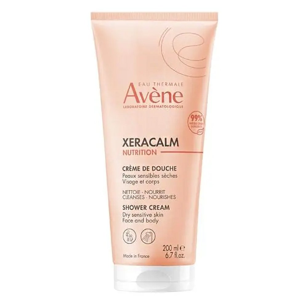 Avene XeraCalm Nutrition Shower Cream Κρεμοντούς Για Καθαρισμού & Ενυδάτωσης Για Ξηρές & Ευαίσθητες Επιδερμίδες, 200ml