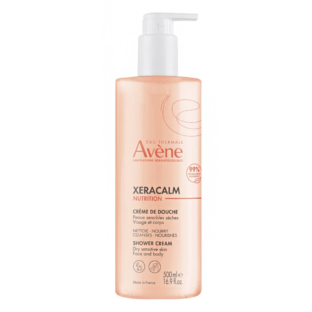 Avene XeraCalm Nutrition Shower Cream Κρεμοντούς Για Καθαρισμού & Ενυδάτωσης Για Ξηρές & Ευαίσθητες Επιδερμίδες, 500ml