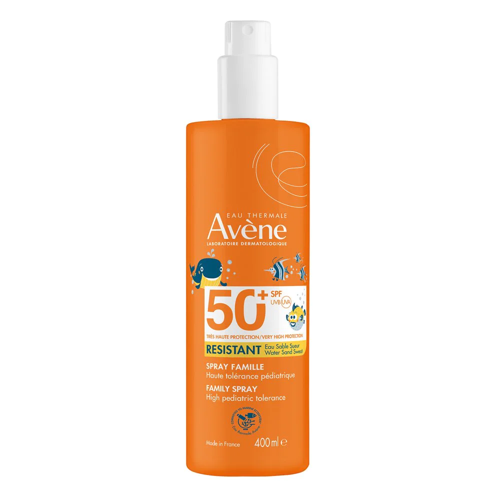 Avene Eau Thermale Spray Enfant Family Size Αδιάβροχο Παιδικό Αντηλιακό Spray SPF50, 400ml