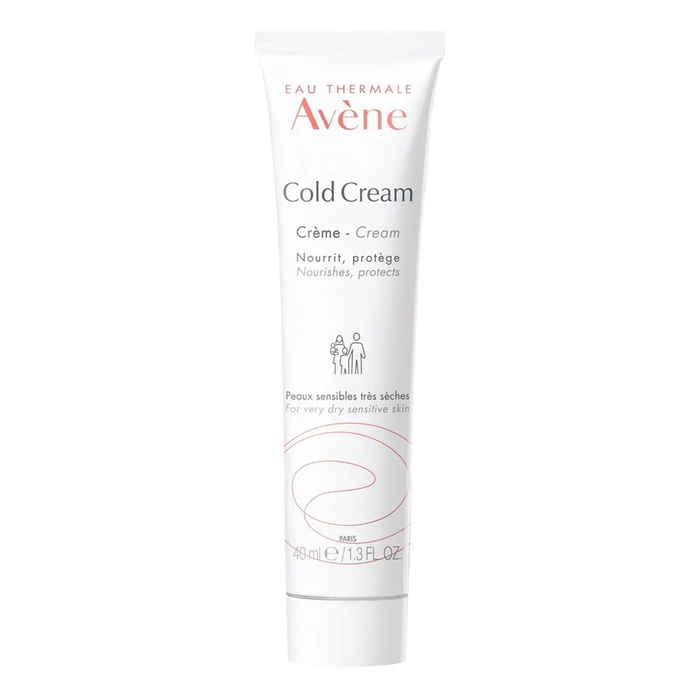 Avene Cold Cream Κρέμα για Ευαίσθητο & Ξηρό Δέρμα, Κατάλληλο και για Βρέφη Παιδιά Ενήλικες, 40ml