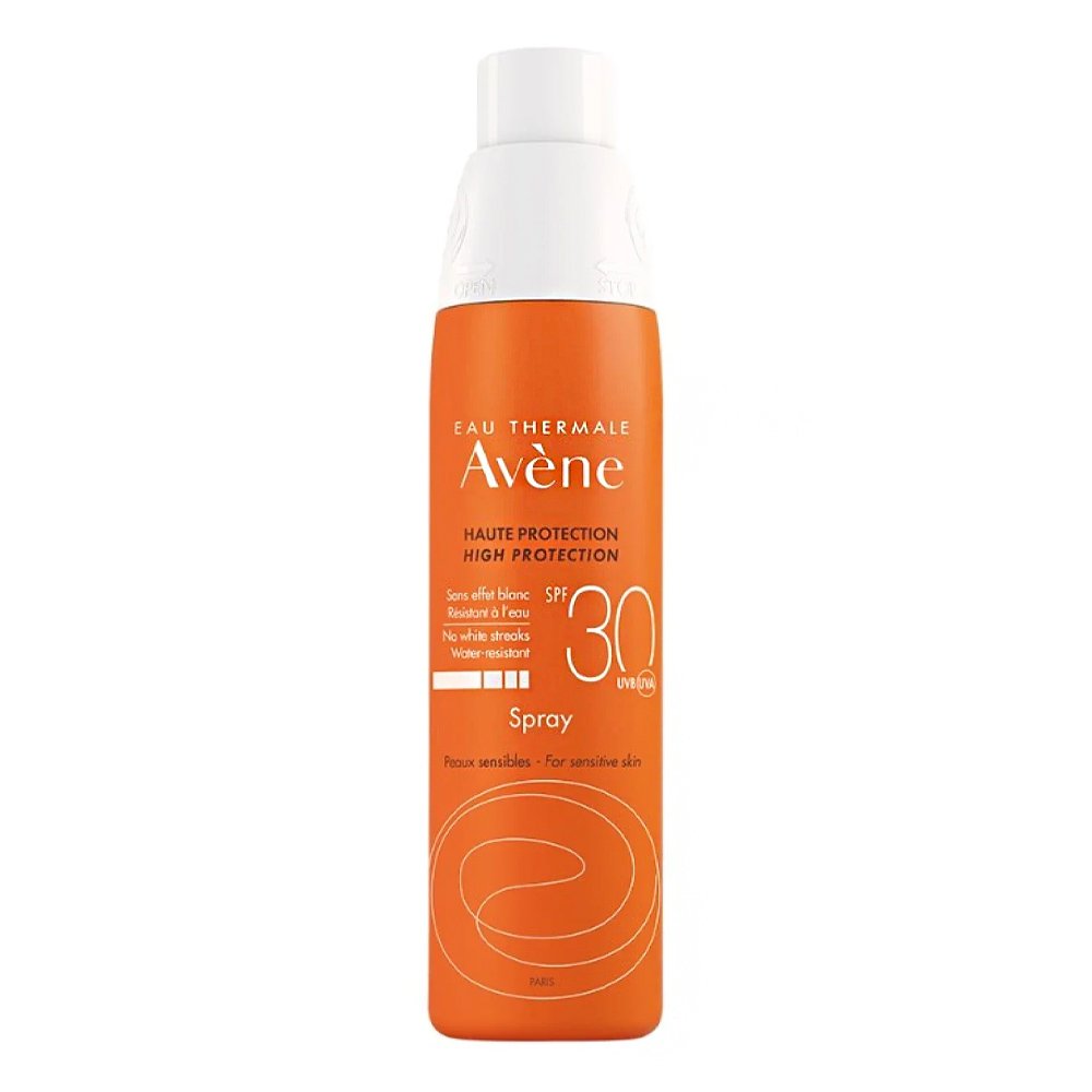 Avene Eau Thermale High Protection, Αντηλιακό σε Spray με δείκτη προστασίας SPF 30, 200ml