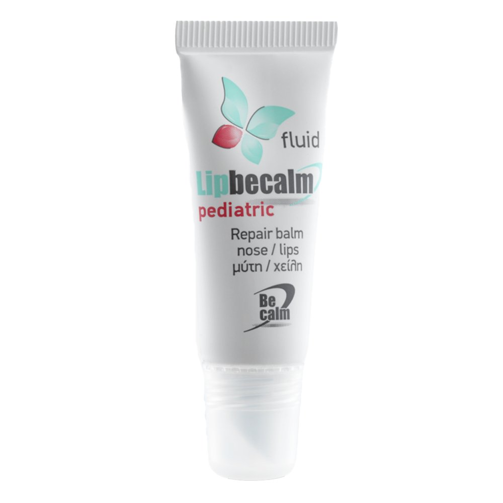 Becalm Lipbecalm Pediatric Fluid Επανορθωτικό Βάλσαμο που Ανακουφίζει Βρέφη και Παιδιά από Σκασμένα Ξηρά και Ευαίσθητα Χείλη και Μύτες, 10ml