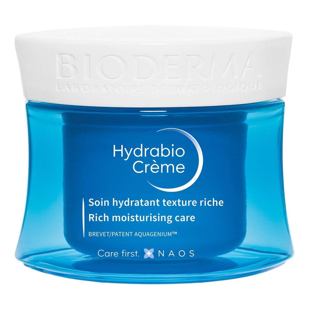 Bioderma Hydrabio Creme Πλούσια Ενυδατική Κρέμα για Αφυδατωμένο Ευαίσθητο Δέρμα, 50ml