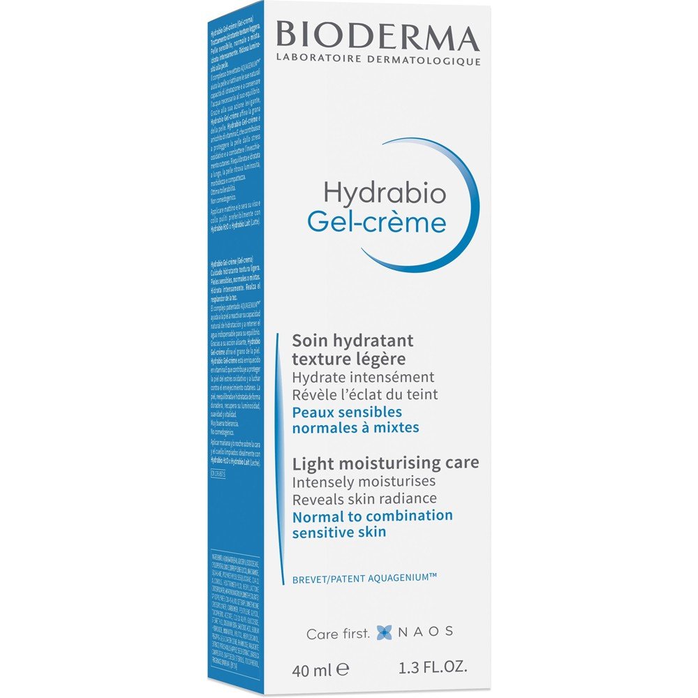 Bioderma Hydrabio Gel Creme Ενυδατική Περιποίηση για Κανονικό προς Μικτό Δέρμα, 40ml