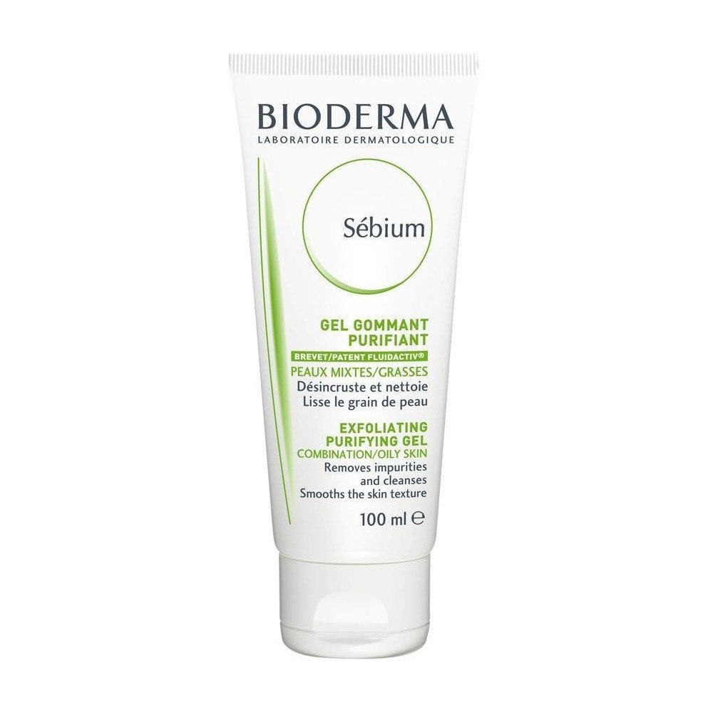 Bioderma Sebium Gel Gommant Απολεπιστικό Καθαριστικό Τζελ για Μεικτό προς Λιπαρό Δέρμα, 100 ml