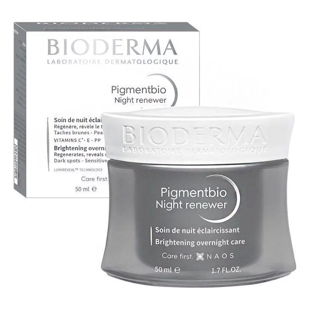Bioderma Pigmentbio Night Renewer Κρέμα Φωτεινότητας για Όλη τη Νύχτα Δέρμα με Τάση Υπερμελάγχρωσης, 50ml