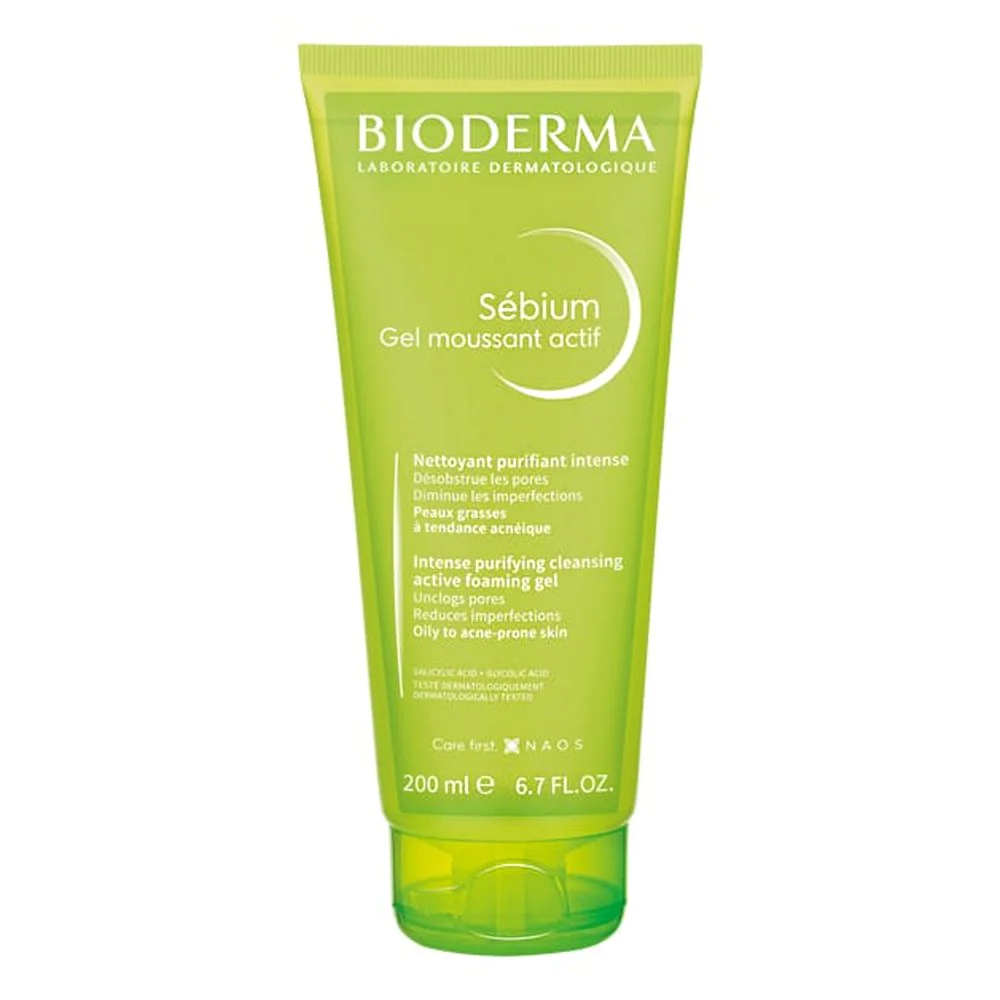 Bioderma Sebium Actif Foaming Αφρίζων Gel Καθαρισμού Προσώπου για Ακνεϊκές Επιδερμίδες, 200ml Bioderma Sebium Actif Foaming Αφρίζων Gel Καθαρισμού Προσώπου για Ακνεϊκές Επιδερμίδες, 200ml