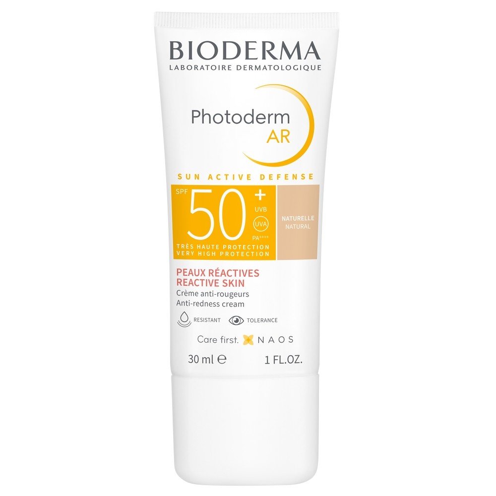 Bioderma Photoderm AR, Αντηλιακή Προστασία Κατά της Ερυθρότητας Για Το Ευαίσθητο Αντιδραστικό Δέρμα Με Χρώμα SPF50+, 30ml
