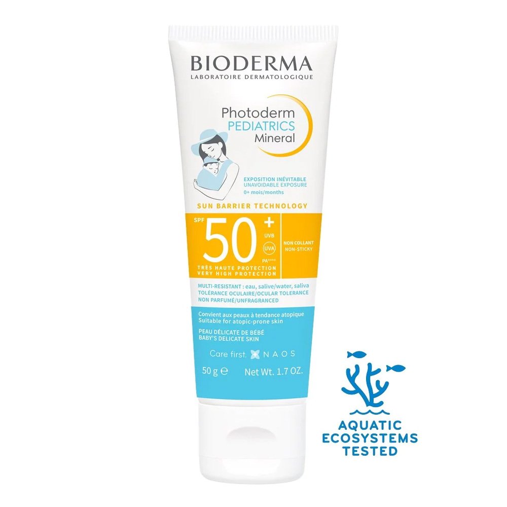 Bioderma Photoderm Pediatrics Mineral SPF50+ Βρεφικό Αντηλιακό για 0-36m, 50 g