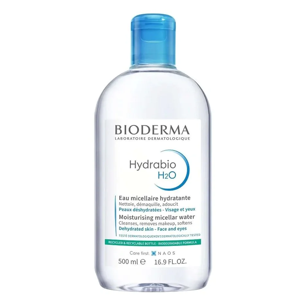 Bioderma Hydrabio H2O Micellar Water Αφαίρεσης Μακιγιάζ Προσώπου & Ματιών, 500ml Bioderma Hydrabio H2O Micellar Water Αφαίρεσης Μακιγιάζ Προσώπου & Ματιών, 500ml