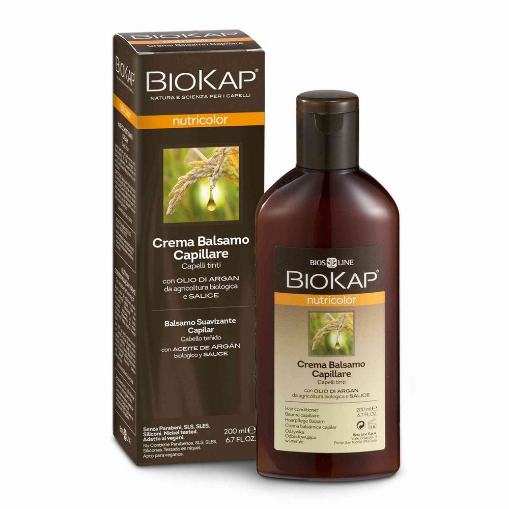 Biokap Nutricolor Conditioner Μαλακτική Κρέμα για βαμμένα μαλλιά, 200ml