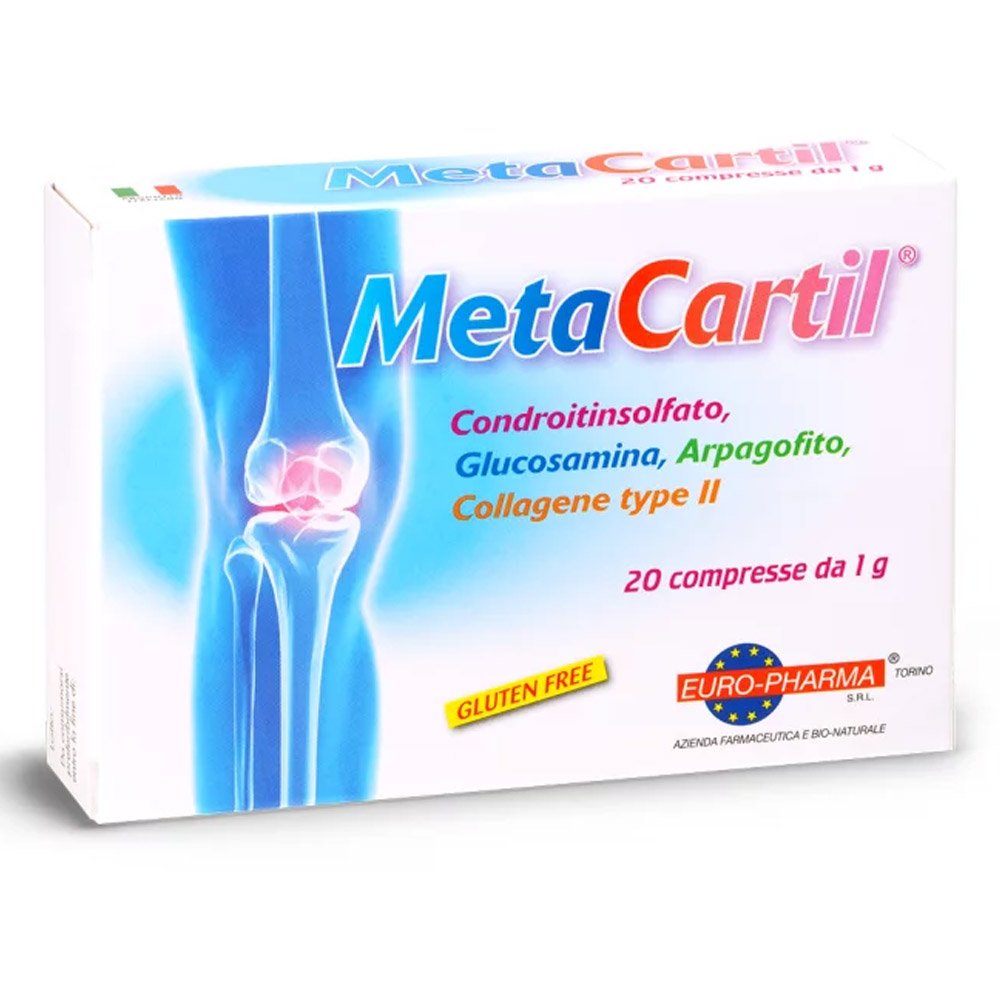 Bionat Metacartil Συμπλήρωμα Διατροφής για την Φυσιολογική Λειτουργία των Αρθρώσεων, 20Caps
