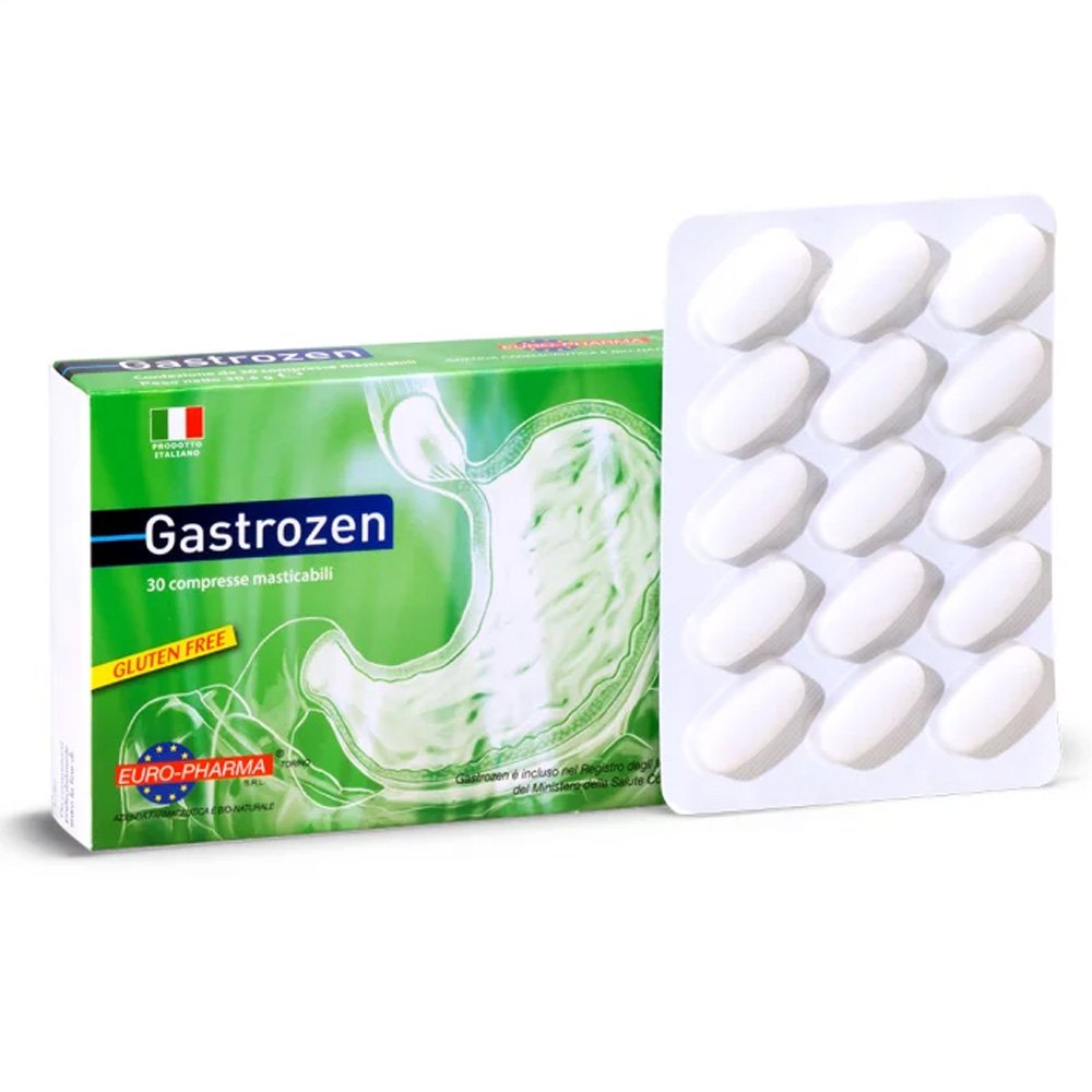 Gastrozen, Συμπλήρωμα Διατροδής για Ομαλή Πεπτική Λειτουργία, 30 Μασώμενα Δίσκια. 