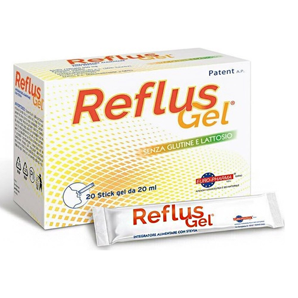 Bionat Reflus Gel Συμπλήρωμα Διατροφής για την Γαστροοισοφαγική Παλινδρόμηση, 20 sticks* 20ml