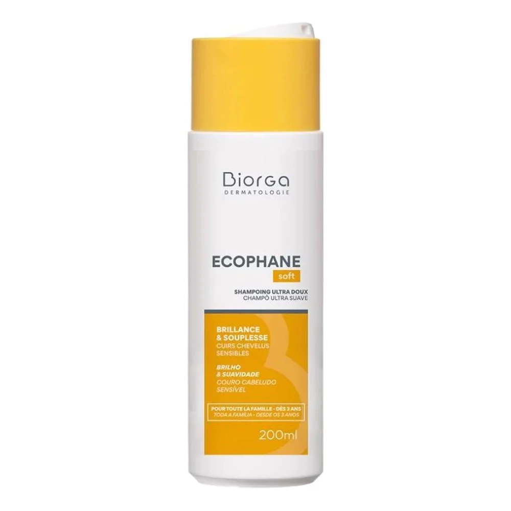 Biorga Ecophane Soft Σαμπουάν για Ευαίσθητο Τριχωτό, 200ml Biorga Ecophane Soft Σαμπουάν για Ευαίσθητο Τριχωτό, 200ml