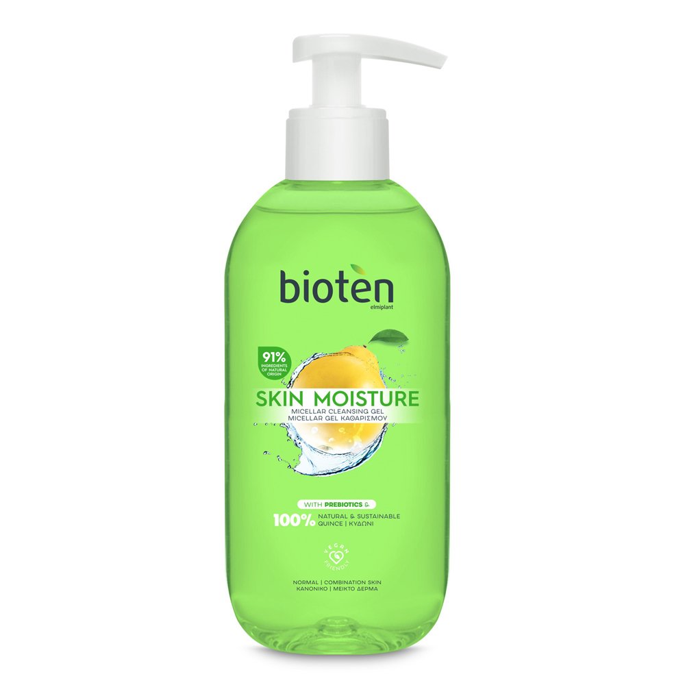 Bioten Skin Moisture Micellar Cleansing Gel Τζελ Καθαρισμού Προσώπου για Κανονικό Δέρμα, 200ml